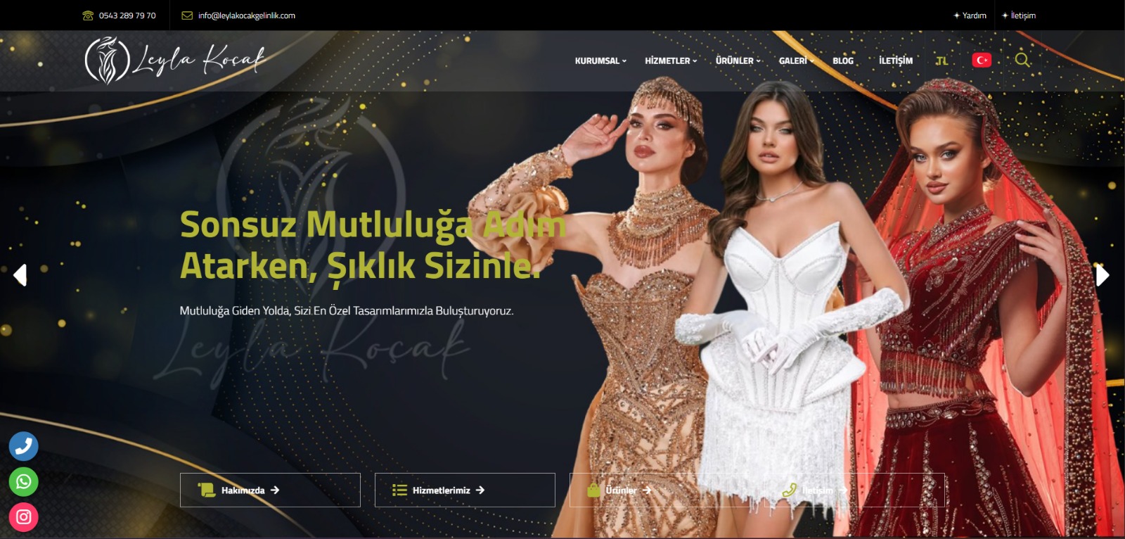 Leylakocakgelinlik.com