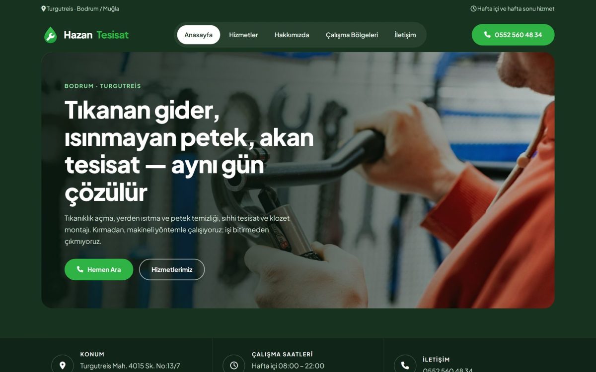 hazantesisat.com