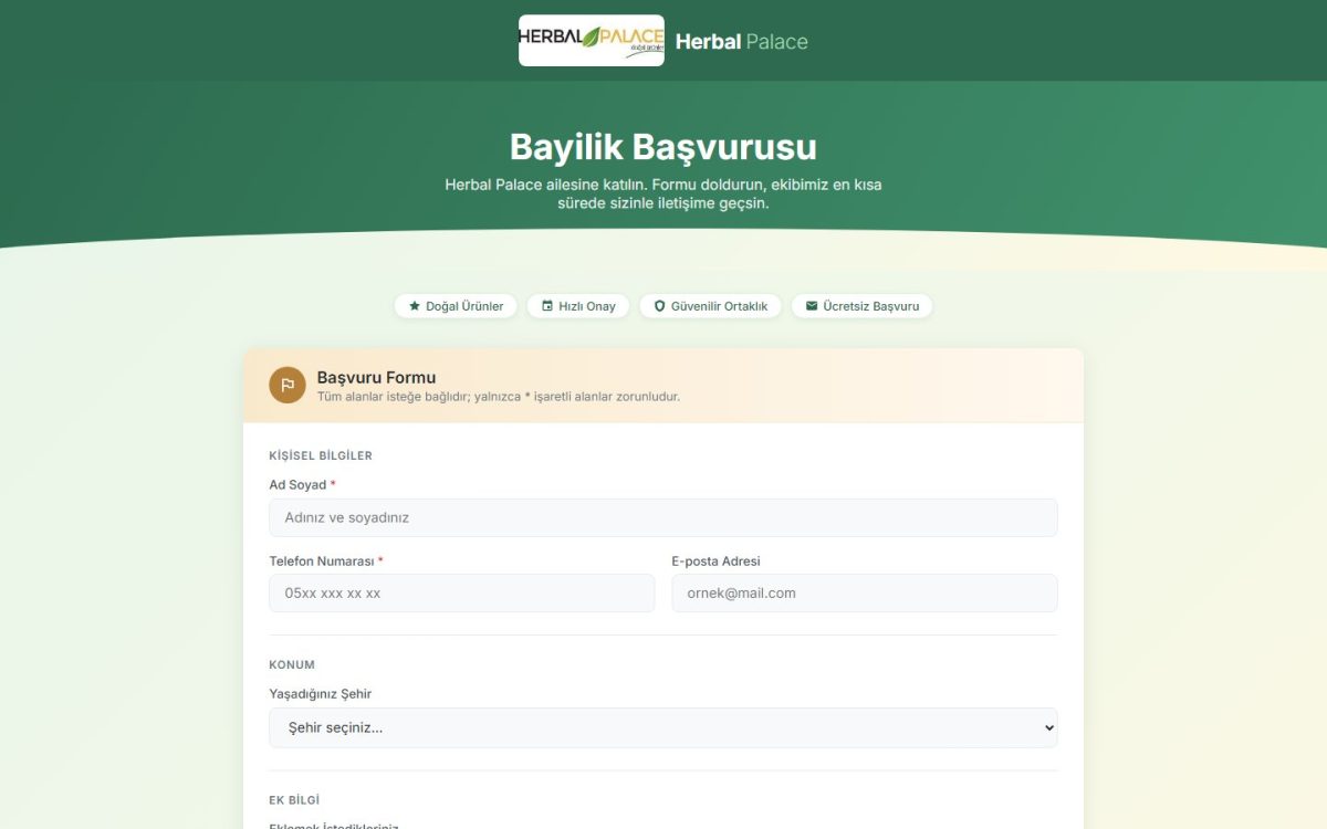 bayiherbalpalace.com.tr