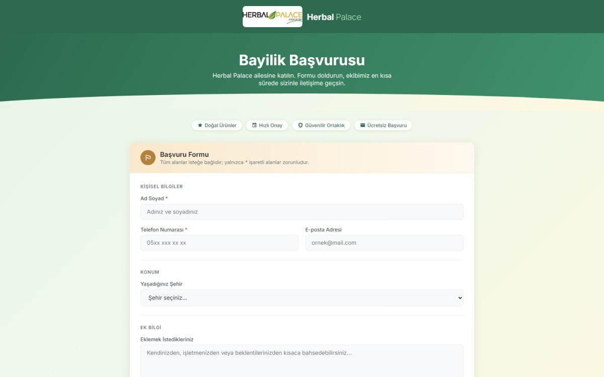 bayiherbalpalace.com.tr